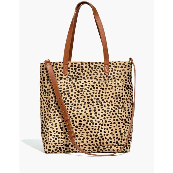 Madewell The Medium Transport Tote: Printed Calf Hair - Picture 1 of 14
